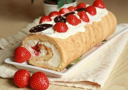Roll бисквити стъпка по стъпка печене рецепти със снимки (бисквити) Roll бисквити стъпка по стъпка печене рецепти със снимки