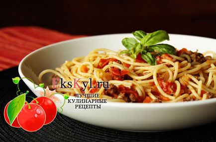 Спагети по италиански език, ekskyl