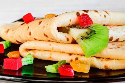 Методи за доставка на палачинки с красиви снимки, на официалния сайт на рецепти на Джулия Висоцки