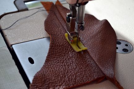 Чанта със собствената си ръка, модел и шиене на кожени чанти