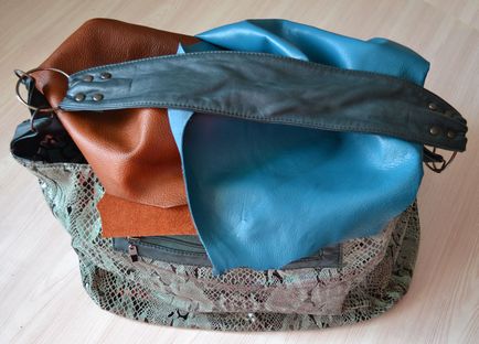 Чанта със собствената си ръка, модел и шиене на кожени чанти