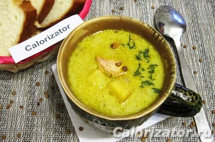 Супа с леща и пилешко - как да готвя, рецептата със снимка на крачките, калориите