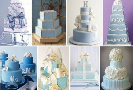 Сватба в синьо или синьо сватба - дизайнерски идеи, образът на булката и младоженеца, фото