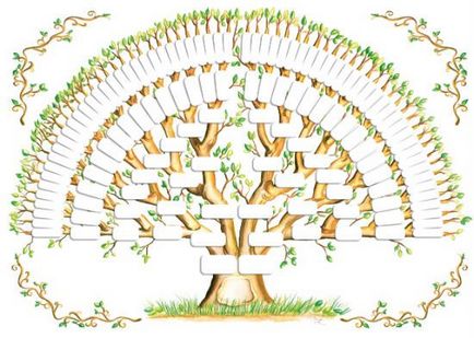 схеми родословно дърво със собствените си ръце със снимки