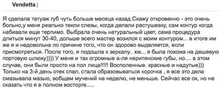 Татуировка за устни с засенчване (ревюта, снимки, видео) (засенчване) Татуировка за устни с засенчване (ревюта, снимки, видео)