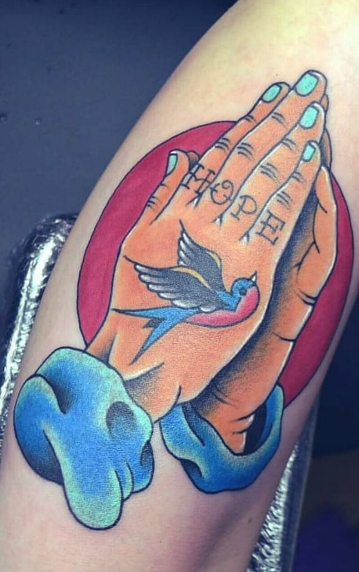 Татуировки татуировка молитви стойност, 34 снимки, скици