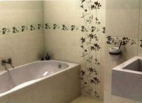 Възможности за полагане на плочки в банята - проектиране