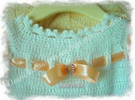 Плетене на една кука плетени дрехи за момичета - мадами, украсяват вашия свят!