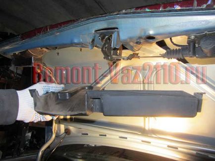 Смяна на ларвите в багажника ремонт заключване 2110