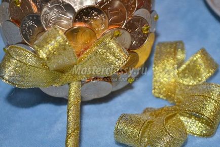Golden Tree на монети майсторски клас със стъпка по стъпка снимки