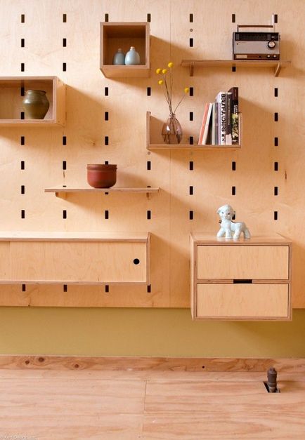 42 Страхотен идеи мебели, изработени от шперплат