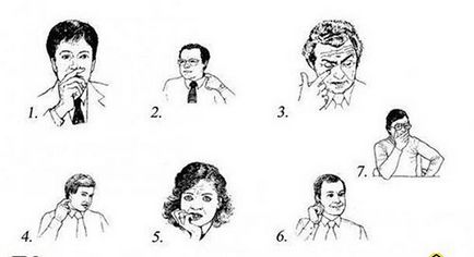 7 Основни жестове лъжец или как да разберат това, което лежи