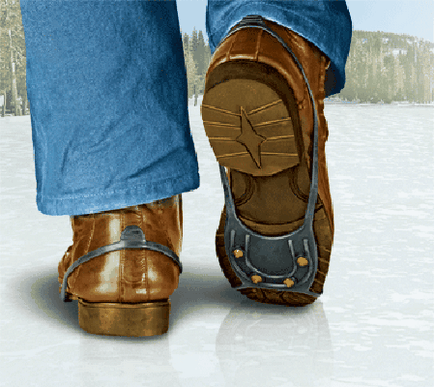 Как да си направим обувки не се плъзнаха през зимата - най-доброто средство за суграшица