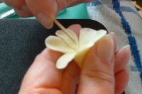 Цветята на мастика - майсторски клас за начинаещи