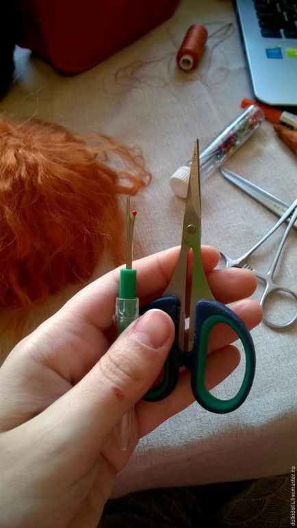 Направете кукла коса дървета ушити - Справедливи Masters - ръчна изработка, ръчно изработени
