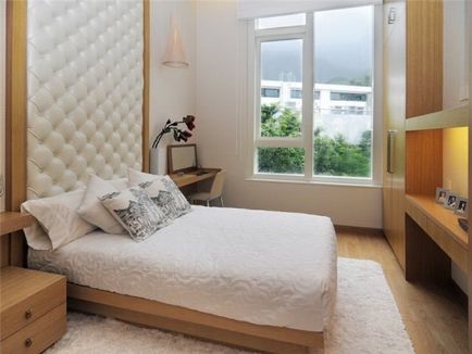 Дизайн малки спални всеки метър за борба с умората