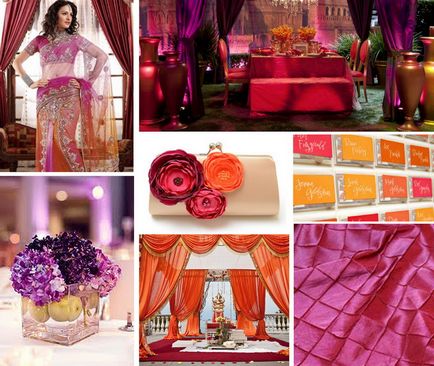 Purple сватба, сватбен дизайн в нюанси на лилаво