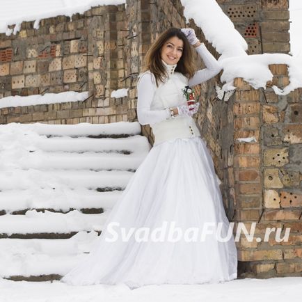 Фотосесия зимна сватба - идеи къде снимана през зимата