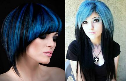 Blue коса - изключителна романтика обратно в стил (на косата) Blue коса - изключителна романтика отново е на мода