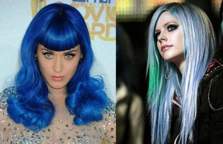 Blue коса - изключителна романтика обратно в стил (на косата) Blue коса - изключителна романтика отново е на мода