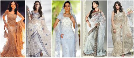 Индийски сватбени рокли - традиционен и модерен модел със снимка