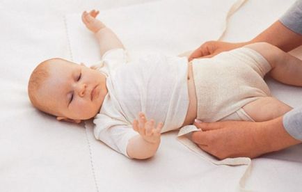 Производство на марля пелени за бебета с ръцете си