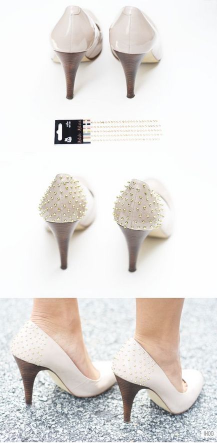 Как да украсят обувки с ръце модни идеи
