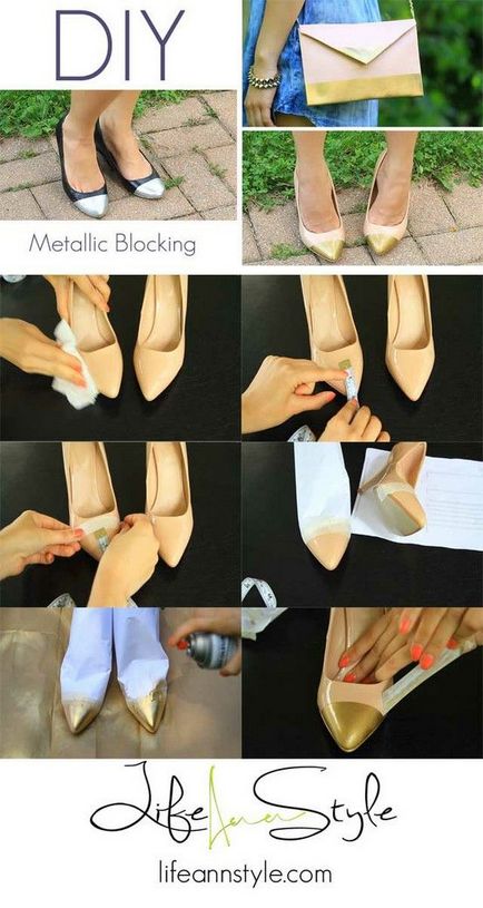 Как да украсят обувки с ръце модни идеи