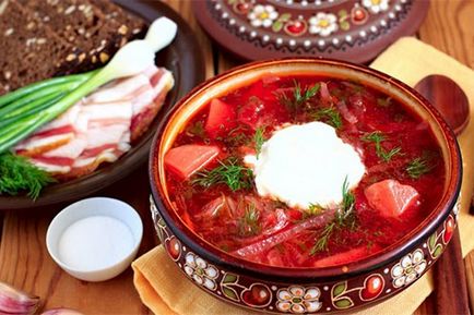 Как да се готви украински борш (украински) Как да се готви украински борш