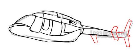 Как да се направи хеликоптер, lessdraw