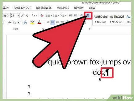 Как да забраните показването на нов абзац в Microsoft Word