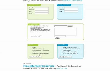 Как да изпратите факс по интернет от вашия компютър, услуги за преглед