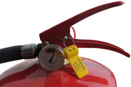 Как да проверите пожарогасителя