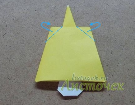 Как се прави камбана, изработена от хартия, парче хартия (хартия) Как се прави камбана, изработена от хартия, лист хартия