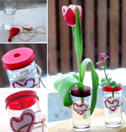 Как да си направим ваза със собствените си ръце, една купа с ръце за деца, детски занаяти снимка