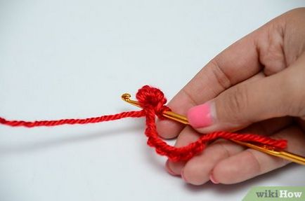 Как да завърже мека топка плетене на една кука (свържете най контур) Как да завърже мека топка кука