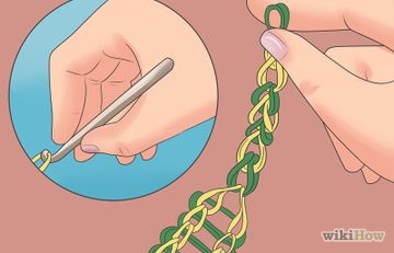 Как да завърже мека топка плетене на една кука (кука, въведете най-много) Как да завърже мека топка кука