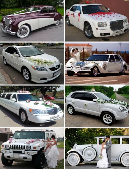 Как да изберем кола за сватба съвети относно избора на кортеж