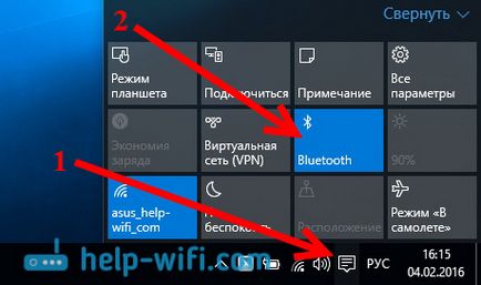 Как да активирате Bluetooth за лаптоп прозорци 10