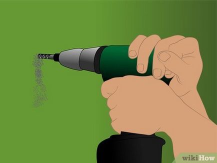 Как да затегнете винта в котвата на стената (котва ще бъде инсталирана) Както затегнете винта в котвата на стената