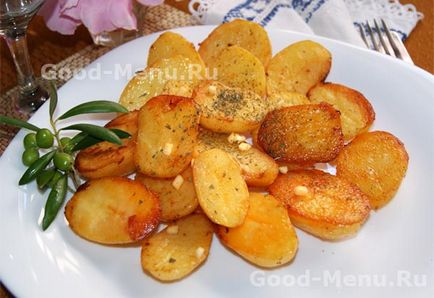 Как да се пекат картофи на фурна картофи, печени във фурната в продължение на 9 рецепти