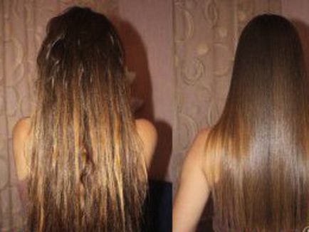 Кератинът изправяне на косата процедура, цена, ревюта, снимки преди и след реставрация