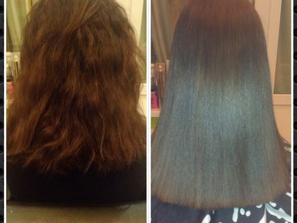 Кератинът изправяне на косата процедура, цена, ревюта, снимки преди и след реставрация