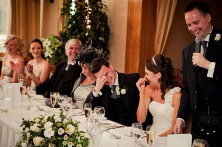 Конкурси за гостите на сватбата охладят без тамада на една маса