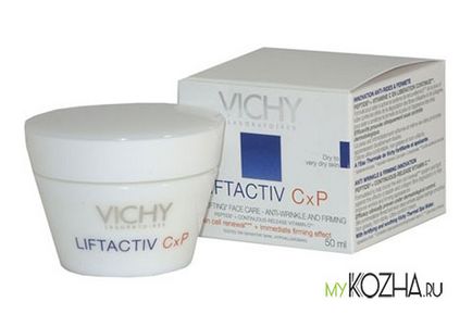 Крем Виши (Vichy) от които да избирате бръчки (бръчки) Крем Виши (Vichy) от които да избирате бръчки