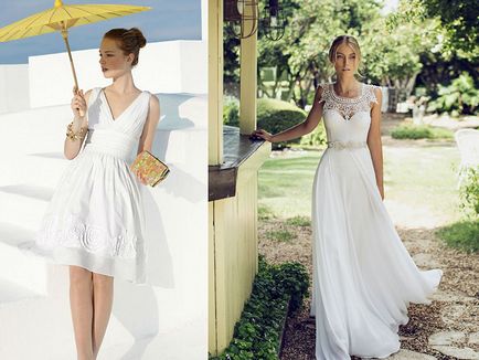 Летни сватбени рокли избрали подходящия стил