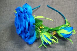 Ленти за коса с ръцете си, от които да се направи флорални декорации и съраунд