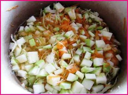 Зеленчукова яхния с тиквички и картофи рецепта с фото