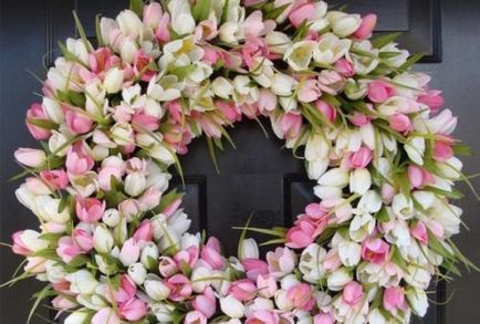 Великден венец с ръцете си (Великден венец на вратата) Великден венец с ръцете си