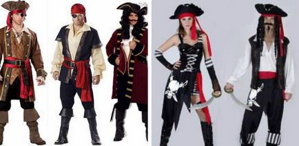 Пиратската партия костюми със собствените си ръце